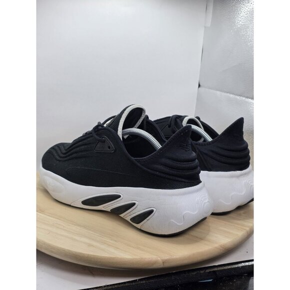 MEN'S ADIDAS ADIFOM SLTN Black / Core Black / Cloud White HP6477 Shoes Size 12 - Picture 7 of 8